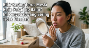 Bibir Kering Terus Meski Rajin Pakai Lip Balm? Ini Penyebab yang Sering Tidak Disadari
