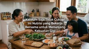 Kalsium Saja Tidak Cukup! Ini Nutrisi yang Bekerja Bersama untuk Menunjang Kekuatan Gigi