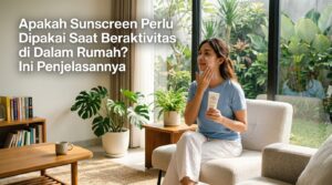 Apakah Sunscreen Perlu Dipakai Saat Beraktivitas di Dalam Rumah? Ini Penjelasannya